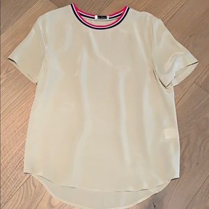 Equipment Riley silk ringer tee